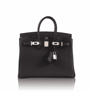 バーキン25-Y刻印2020-ブラック トゴ